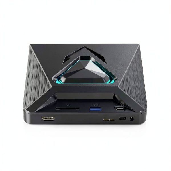 aelrsoch Mini Lightweight External DVD Drive Black-1