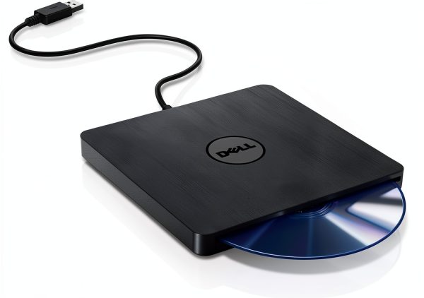 Dell External USB Ultra Slim DVD RW Drive for Tablets-2