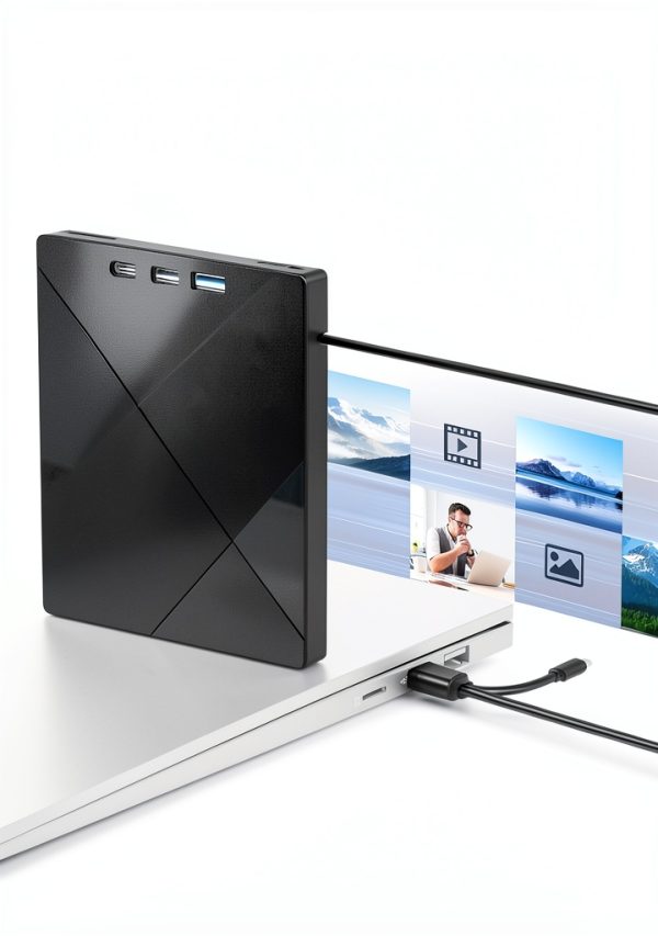 USB DVD Drive Wbacon 7in1 External CD/DVD Reader-2