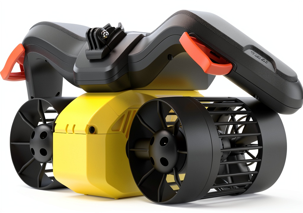 LEFEET Seagull C1 underwater scooter in use