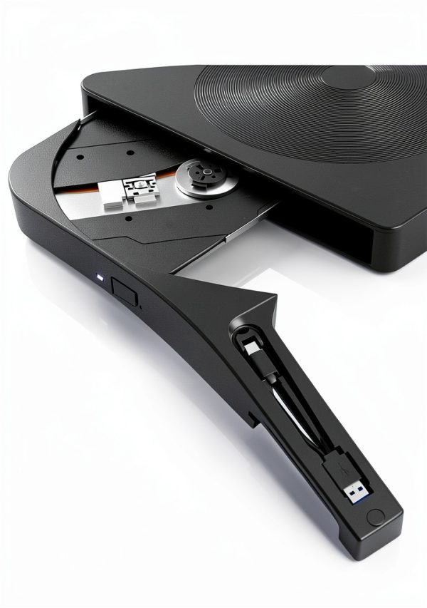 Alphami External CD DVD Drive Laptop PC-4