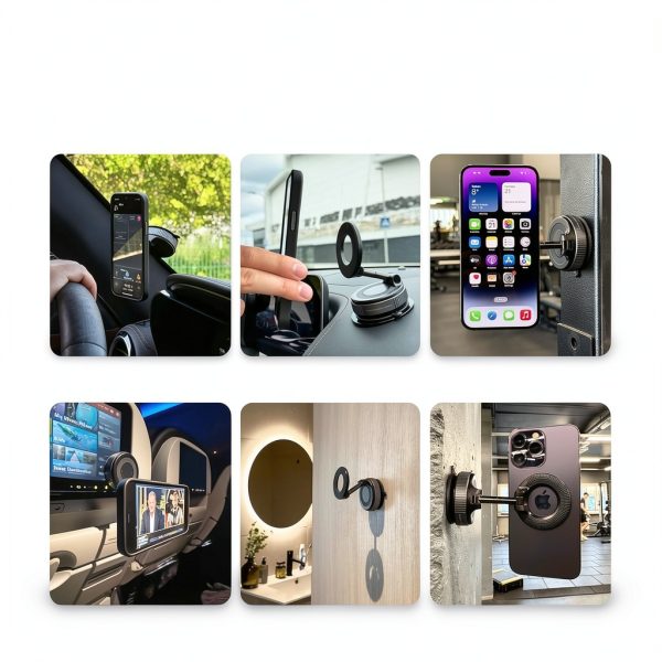 Clutch X Phone Mount Black Magnetic-3