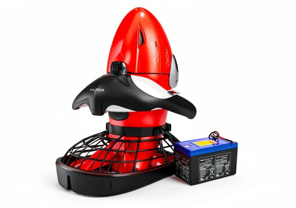 Nautica Marine 300 Seascooter Red/Black Underwater Scooter-3