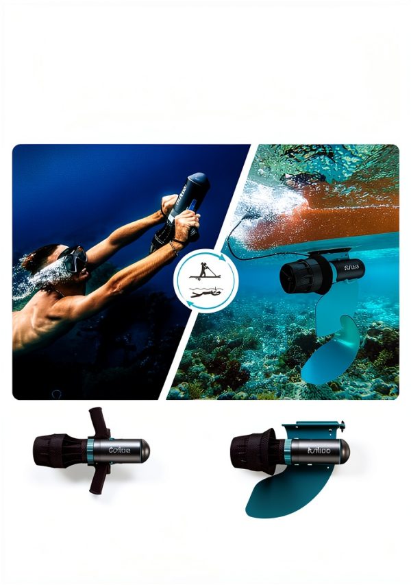 Asiwo U1 Seascooter Gray Aluminum Underwater Scooter-1