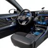 MARUVI Matte Black Magnetic Car Phone Holder-7