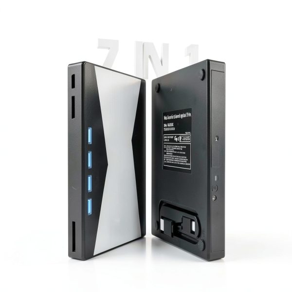 Wbacon 7 in 1 External DVD CD Drive USB 3.0 Laptop PC-3