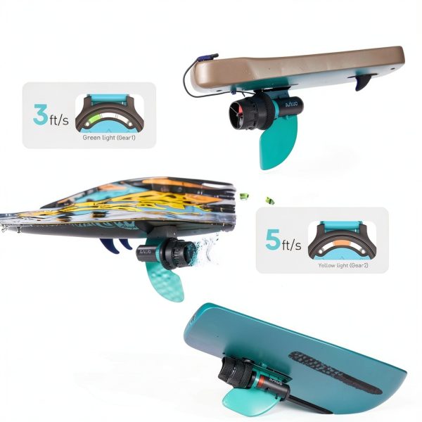 Asiwo U1 Seascooter Gray Aluminum Underwater Scooter-4