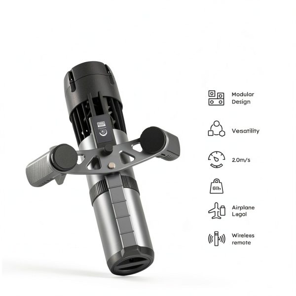LEFEET Underwater Scooter P1 Black Aluminum Mini-1